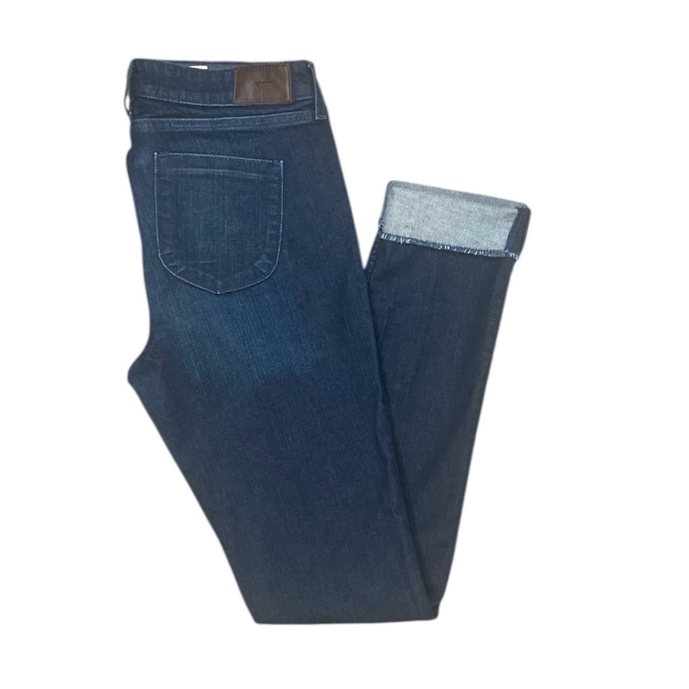 Smith & Rogue Ladies Mid-rise Skinny Jean Size 30x34 Western Dark Wash